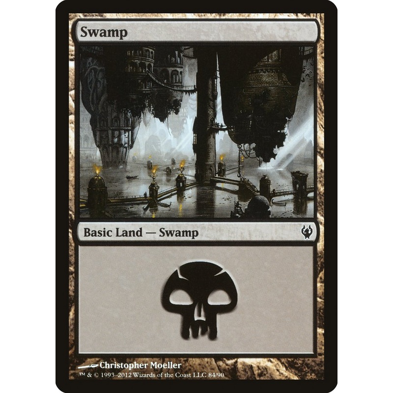 Swamp (84) [Duel Decks: Izzet vs. Golgari]
