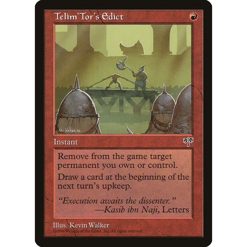 Telim'Tor's Edict [Mirage]