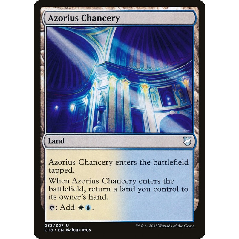 Azorius Chancery [Commander 2018]
