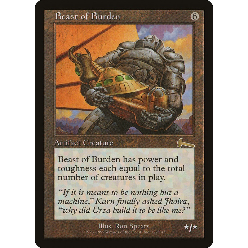 Beast of Burden [Urza's Legacy]