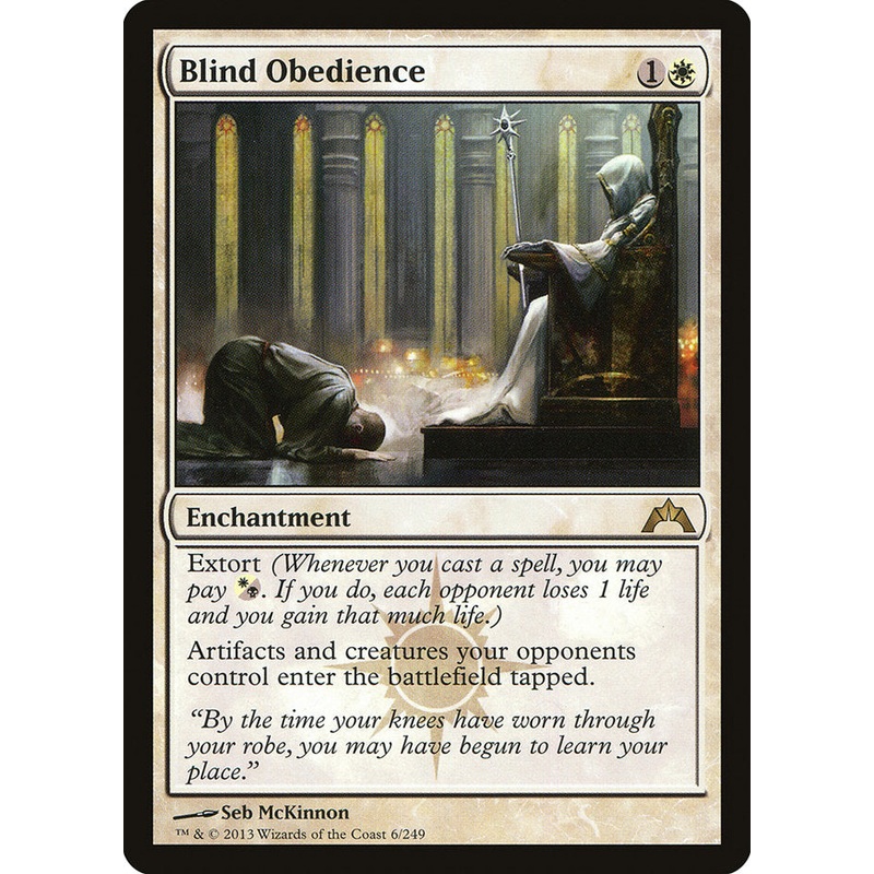 Blind Obedience [Gatecrash]