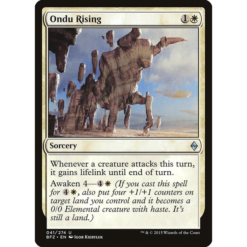 Ondu Rising [Battle for Zendikar]