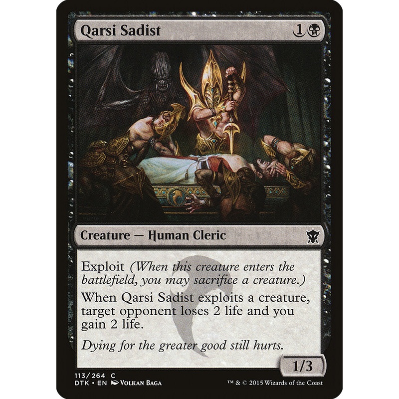 Qarsi Sadist [Dragons of Tarkir]