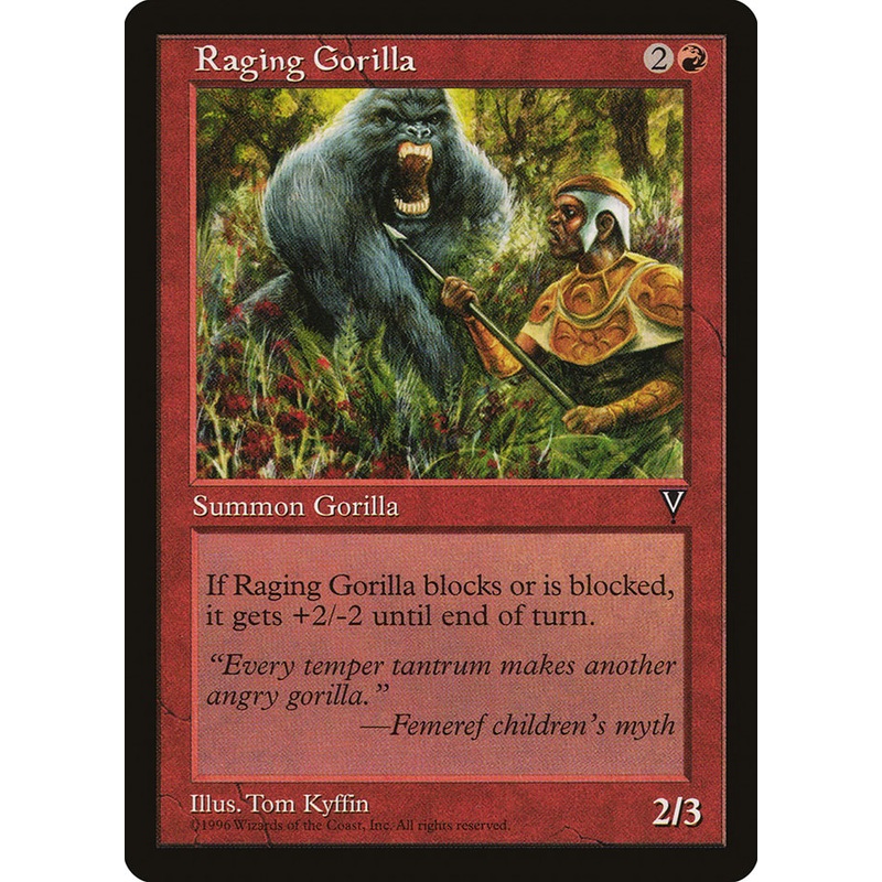 Raging Gorilla [Visions]
