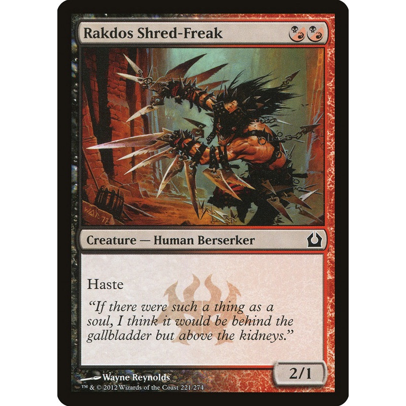 Rakdos Shred-Freak [Return to Ravnica]