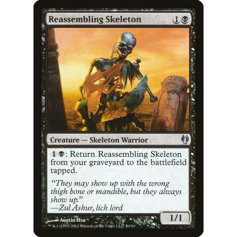 Reassembling Skeleton [Duel Decks: Izzet vs. Golgari]