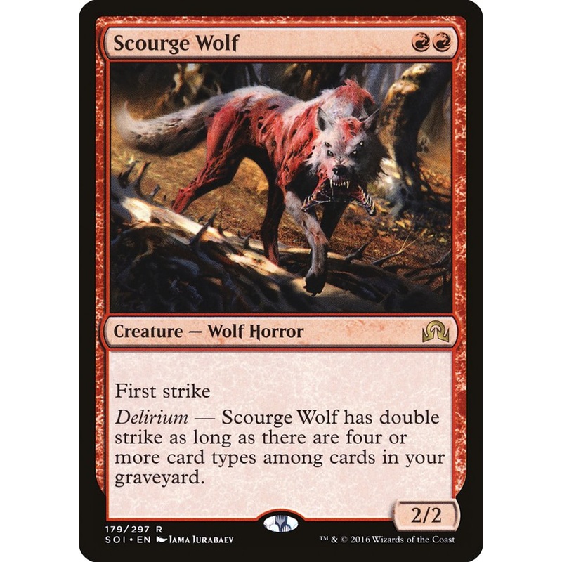 Scourge Wolf [Shadows over Innistrad]
