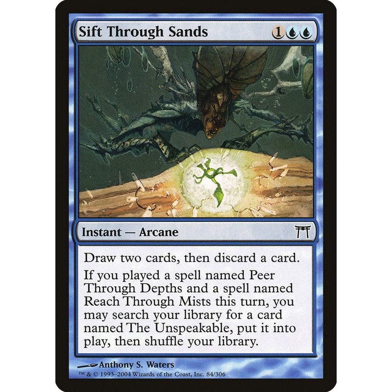 Sift Through Sands [Champions of Kamigawa]