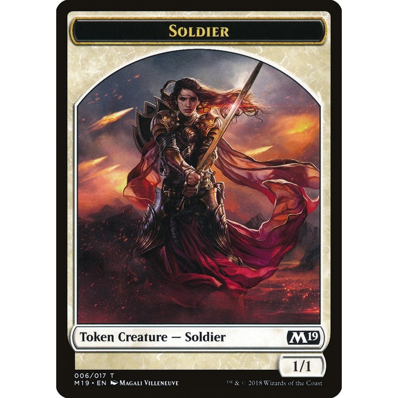 Soldier Token [Core Set 2019 Tokens]