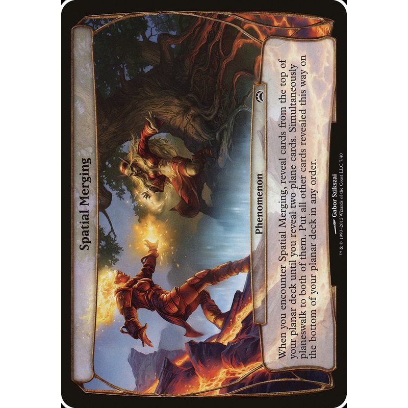 Spatial Merging (Planes) [Planechase 2012 Planes]