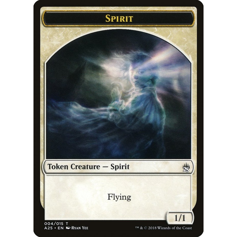 Spirit Token (004/015) [Masters 25 Tokens]