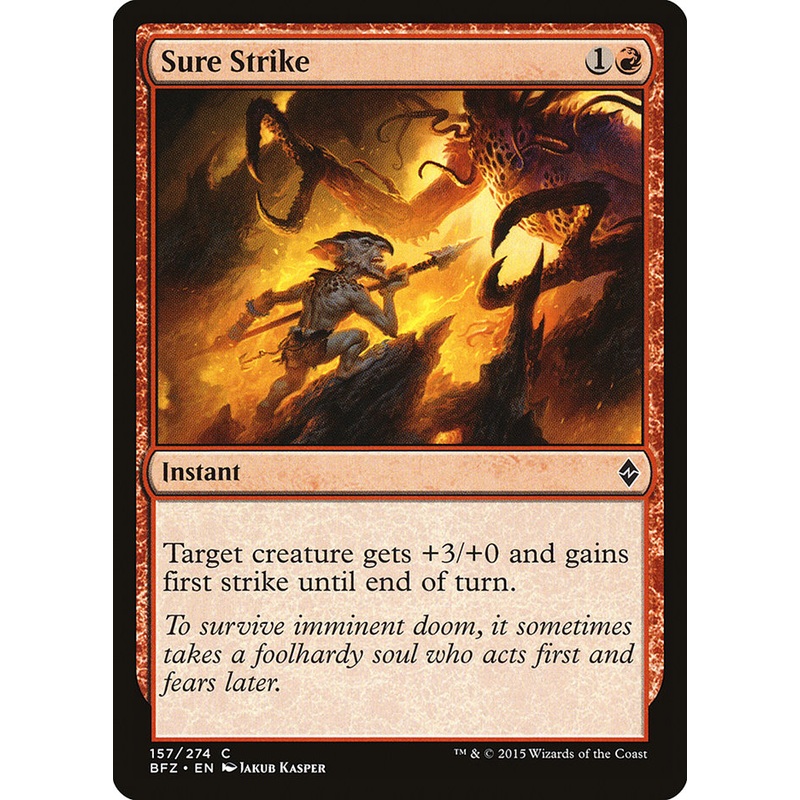 Sure Strike [Battle for Zendikar]