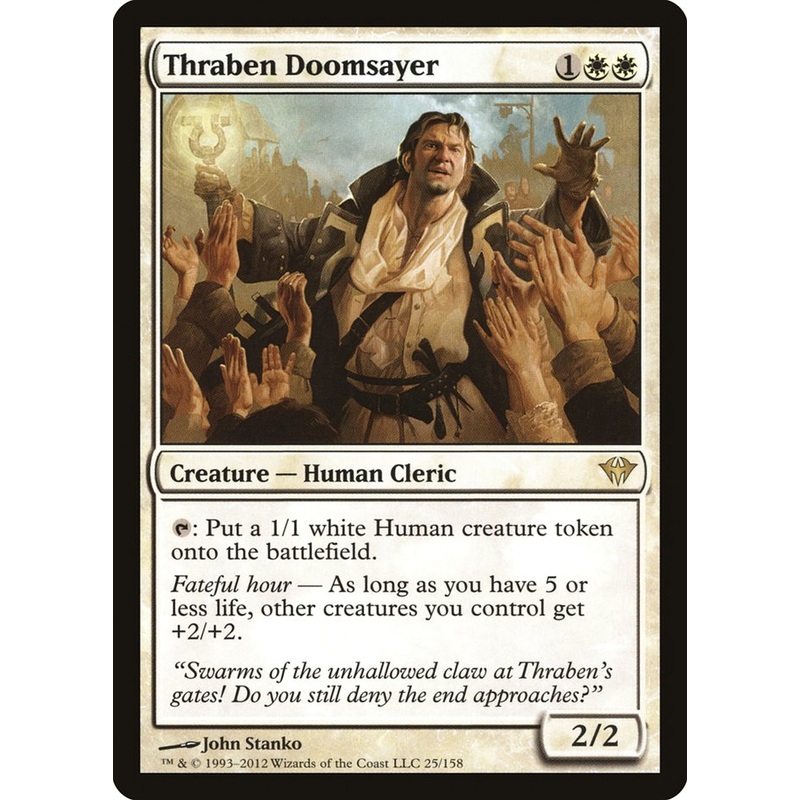 Thraben Doomsayer [Dark Ascension]