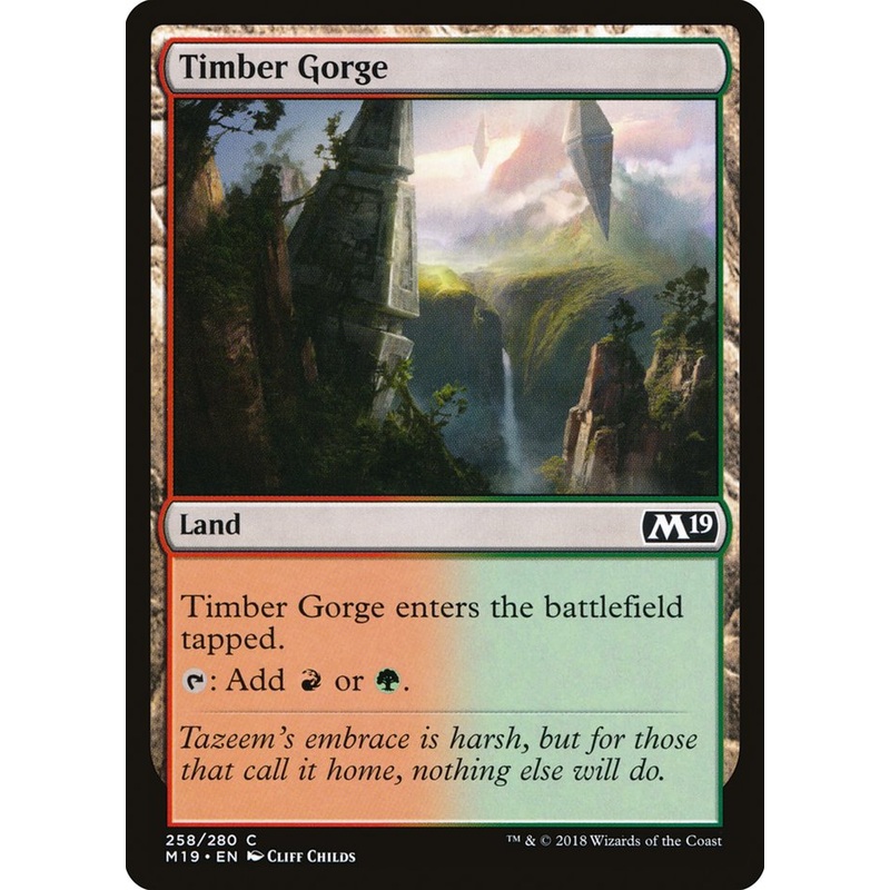 Timber Gorge [Core Set 2019]