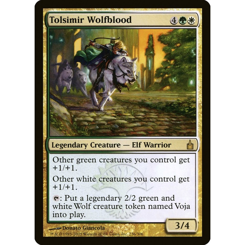 Tolsimir Wolfblood [Ravnica: City of Guilds]