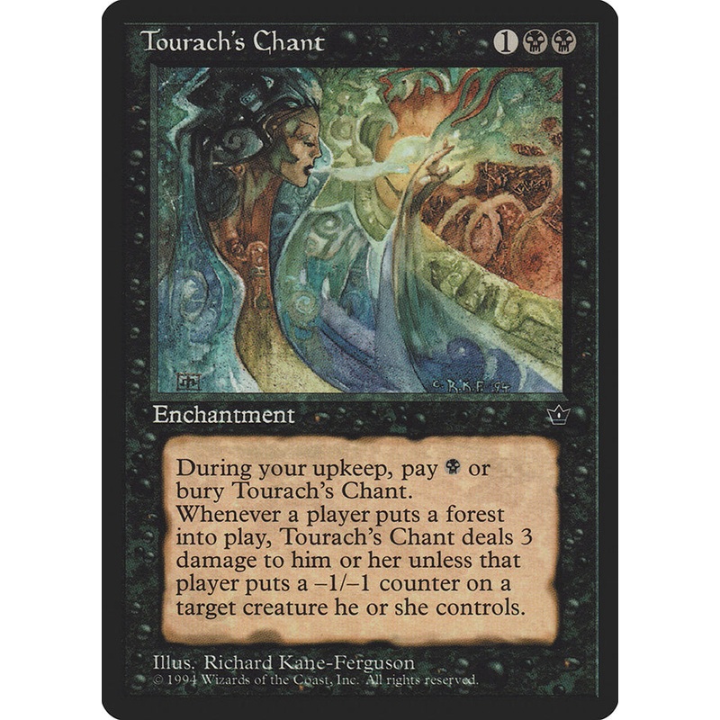 Tourach's Chant [Fallen Empires]