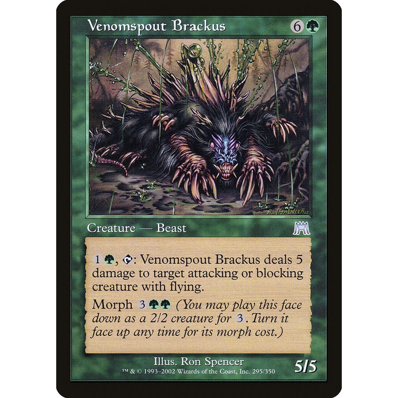 Venomspout Brackus [Onslaught]