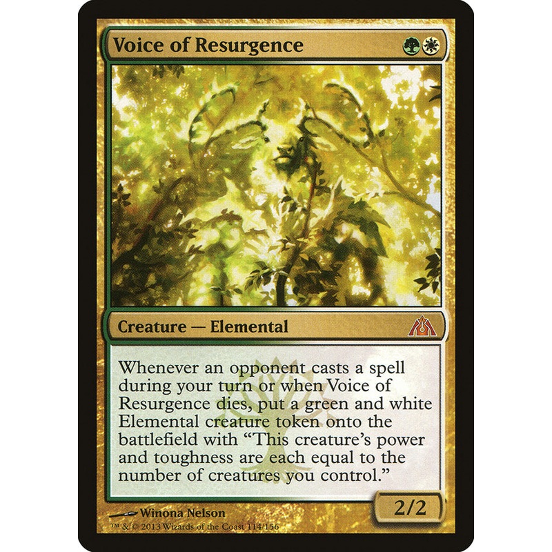 Voice of Resurgence [Dragon's Maze]