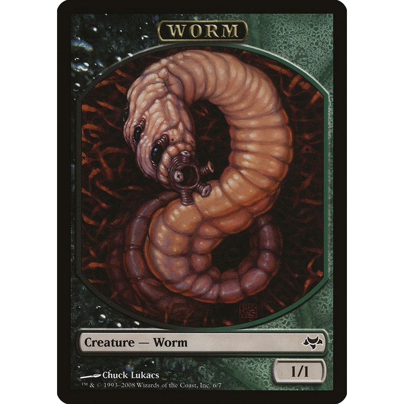 Worm Token [Eventide Tokens]