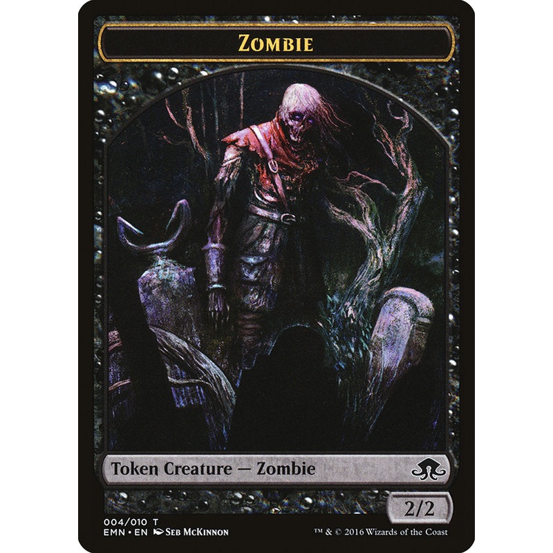 Zombie Token (004/010) [Eldritch Moon Tokens]