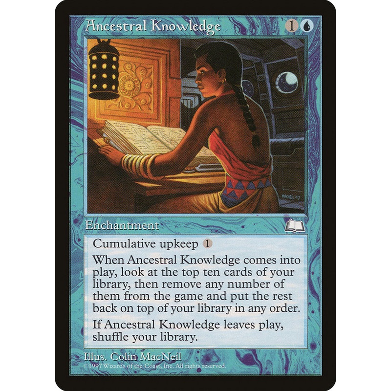 Ancestral Knowledge [Weatherlight]