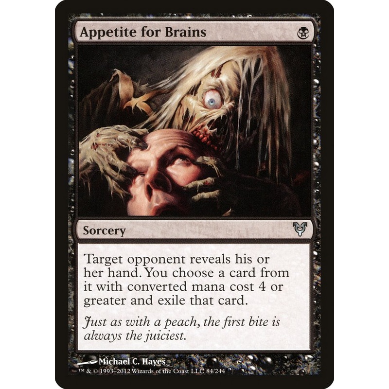 Appetite for Brains [Avacyn Restored]