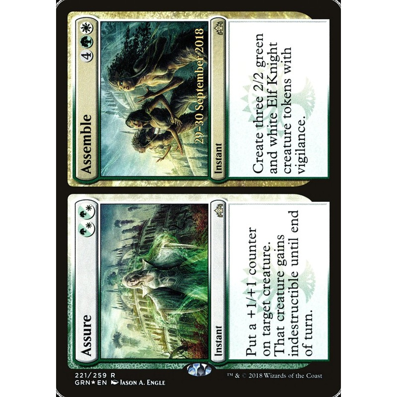 Assure // Assemble [Guilds of Ravnica Prerelease Promos]