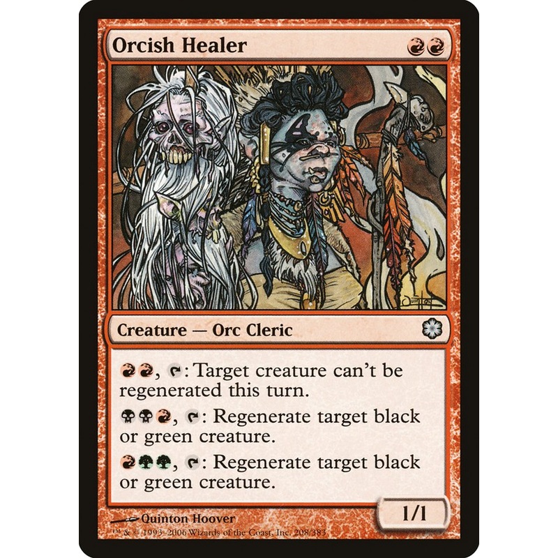 Orcish Healer [Coldsnap Theme Decks]