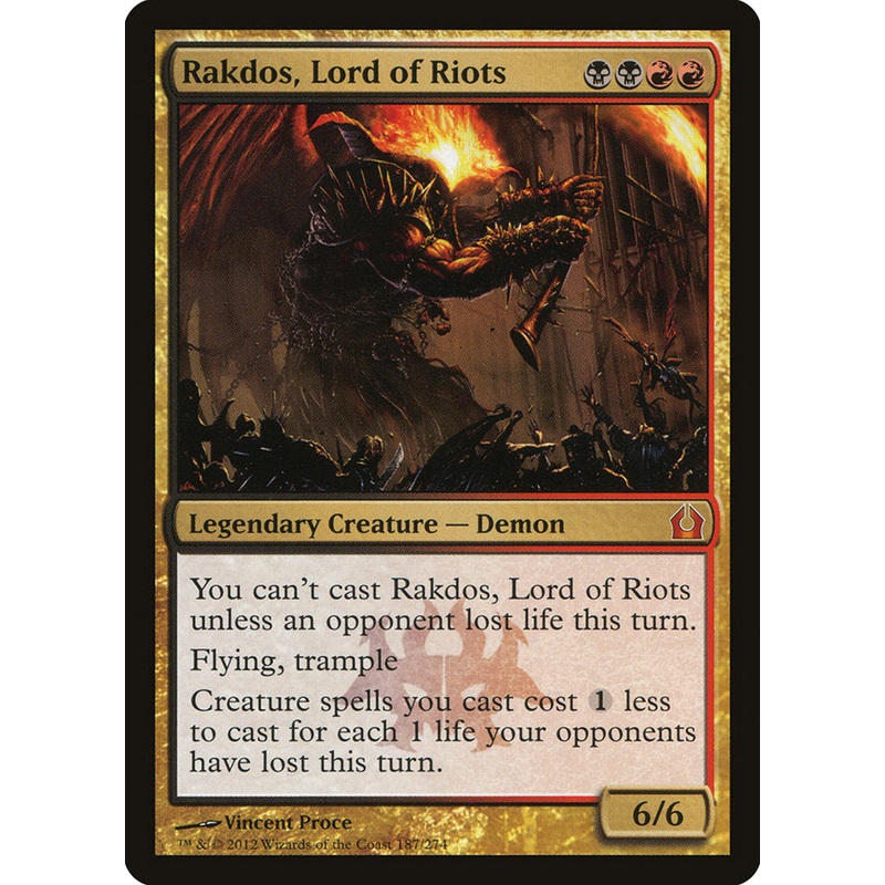 Rakdos, Lord of Riots [Return to Ravnica]