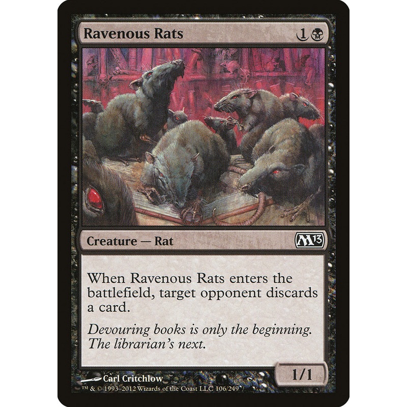 Ravenous Rats [Magic 2013]