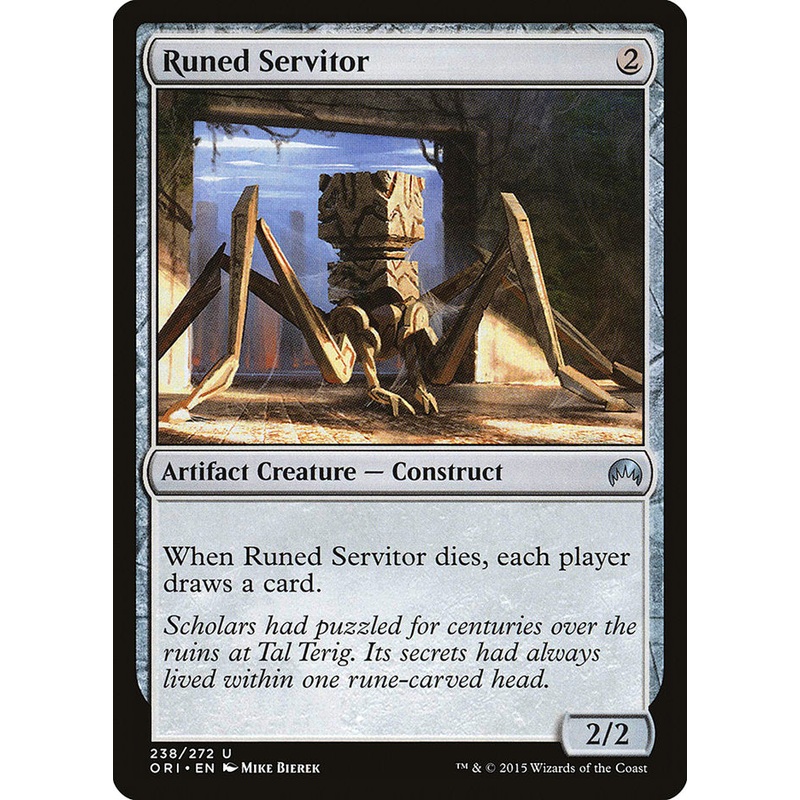 Runed Servitor [Magic Origins]
