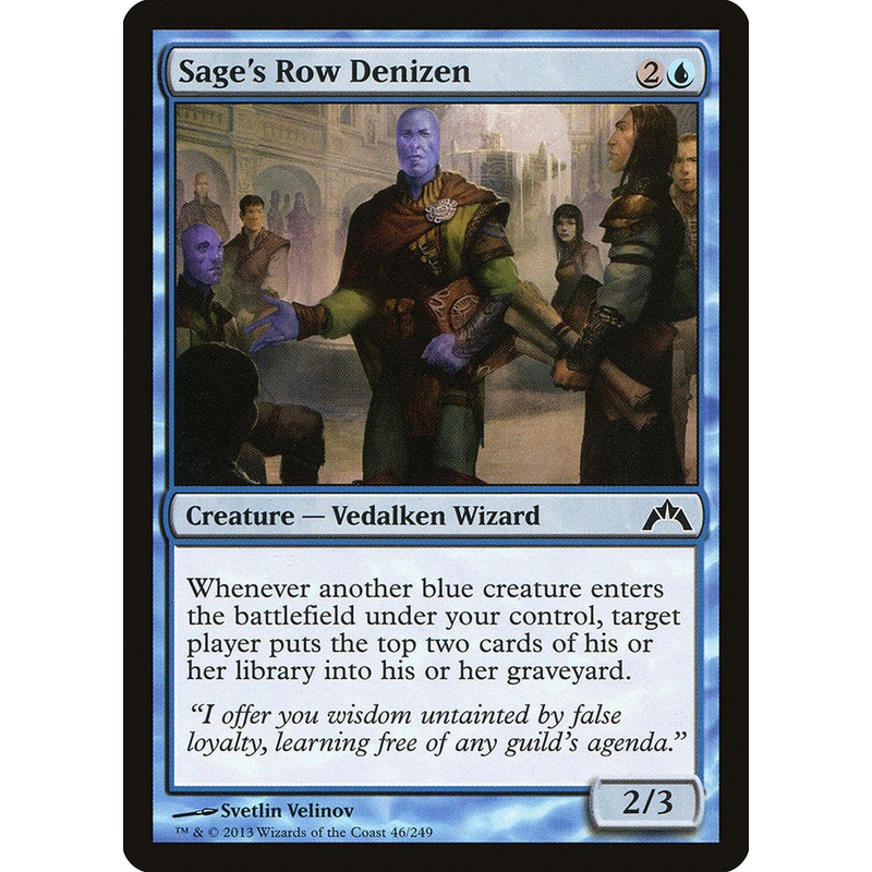 Sage's Row Denizen [Gatecrash]