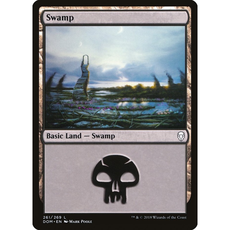 Swamp (261) [Dominaria]