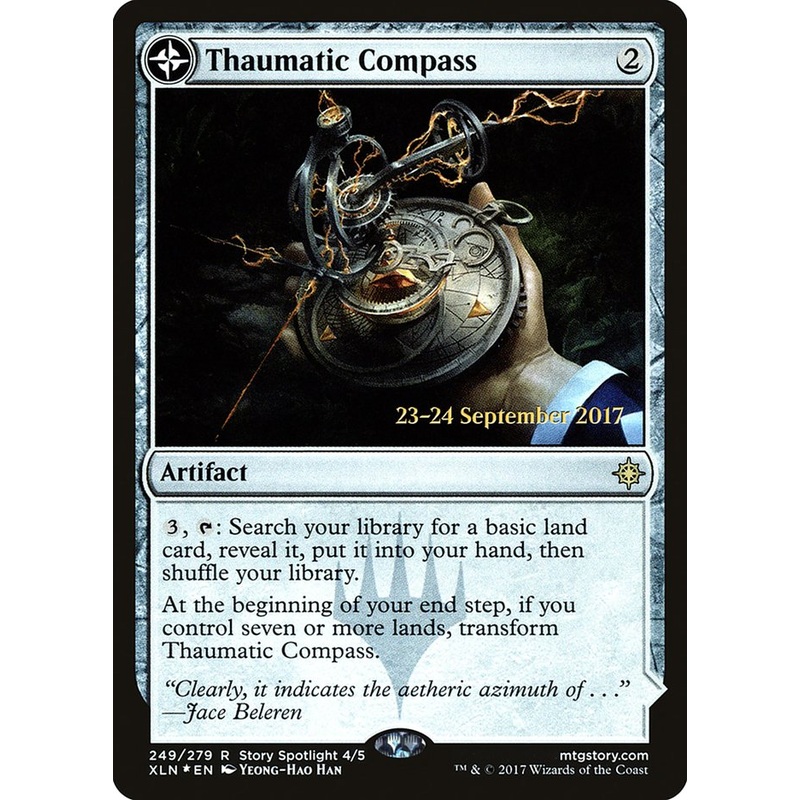 Thaumatic Compass // Spires of Orazca [Ixalan Prerelease Promos]
