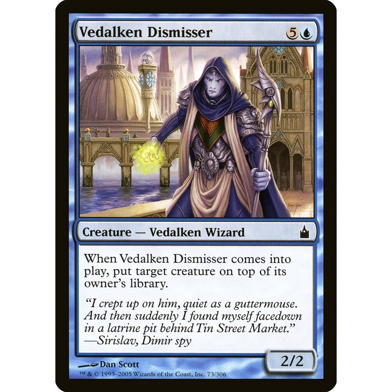 Vedalken Dismisser [Ravnica: City of Guilds]