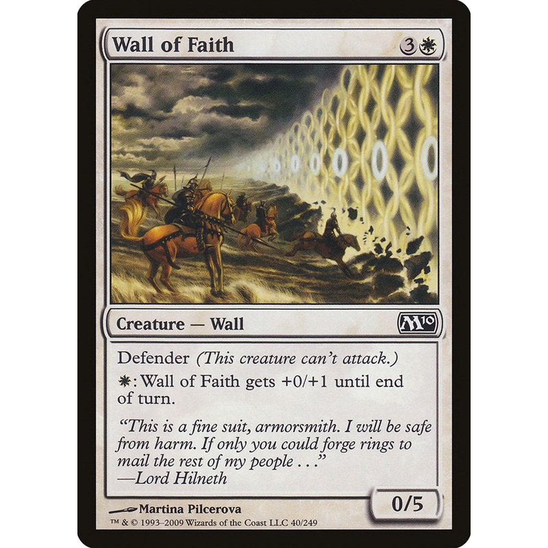 Wall of Faith [Magic 2010]