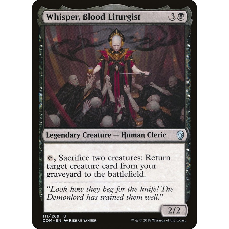 Whisper, Blood Liturgist [Dominaria]