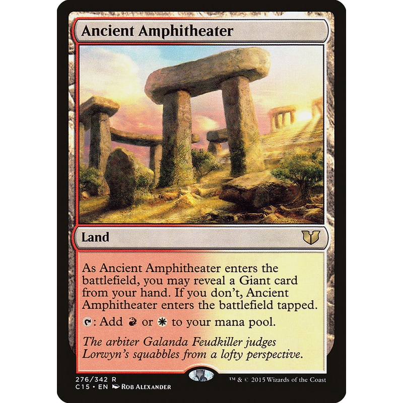 Ancient Amphitheater [Commander 2015]