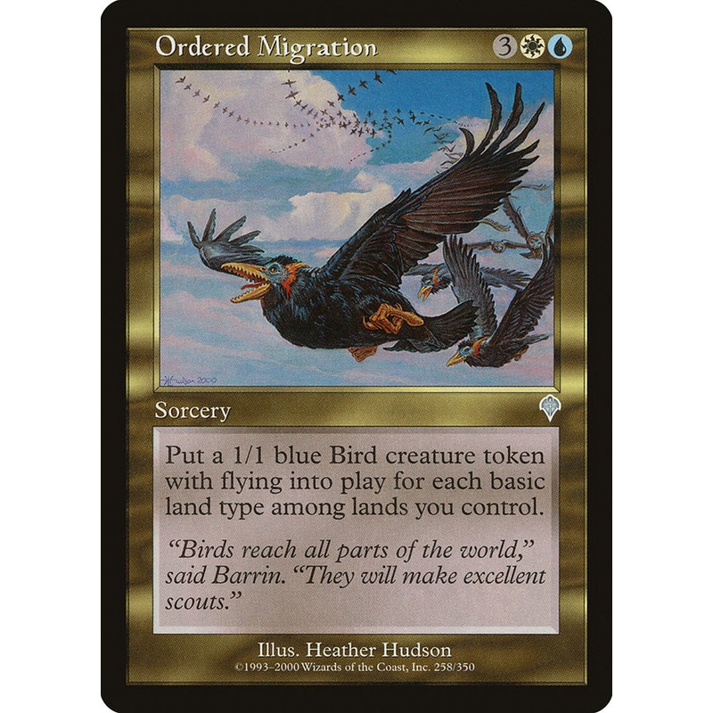 Ordered Migration [Invasion]