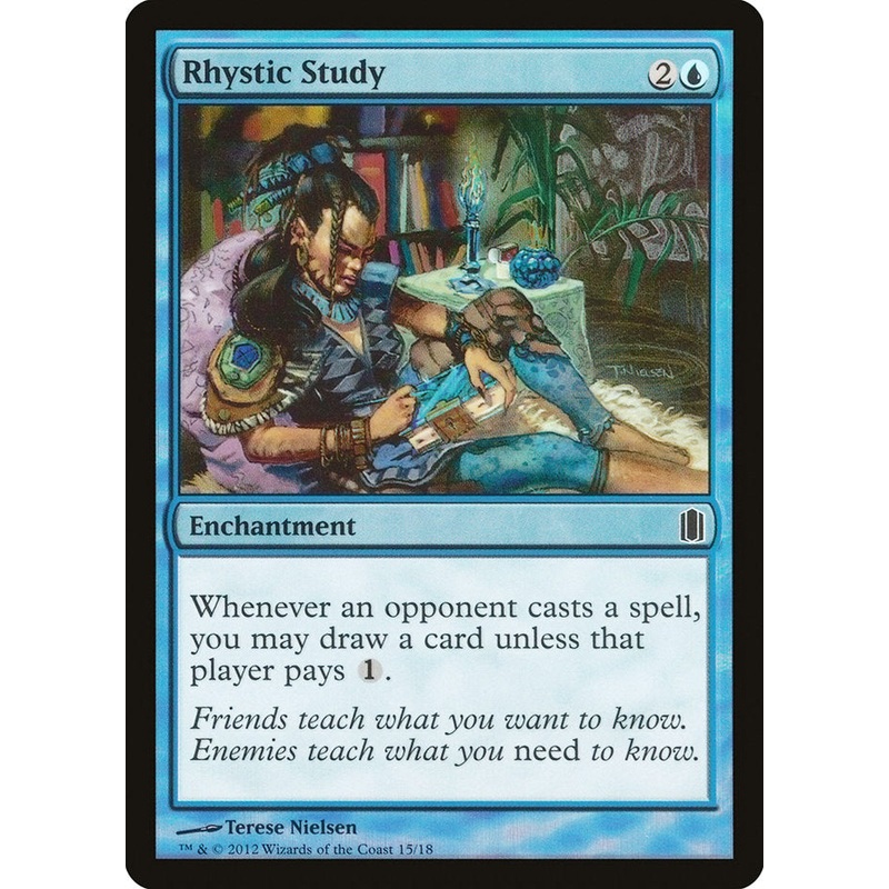 Rhystic Study [Commander's Arsenal]