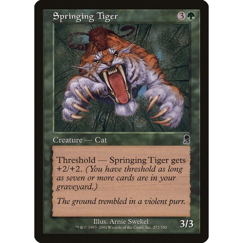 Springing Tiger [Odyssey]