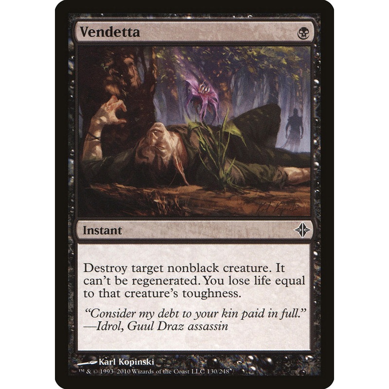 Vendetta [Rise of the Eldrazi]