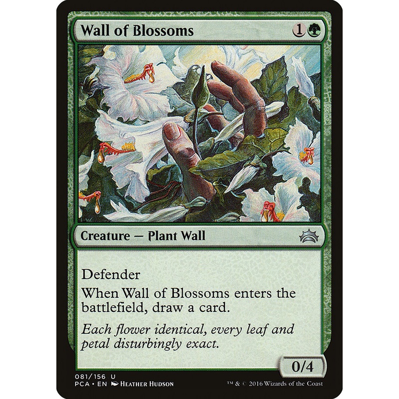 Wall of Blossoms [Planechase Anthology]