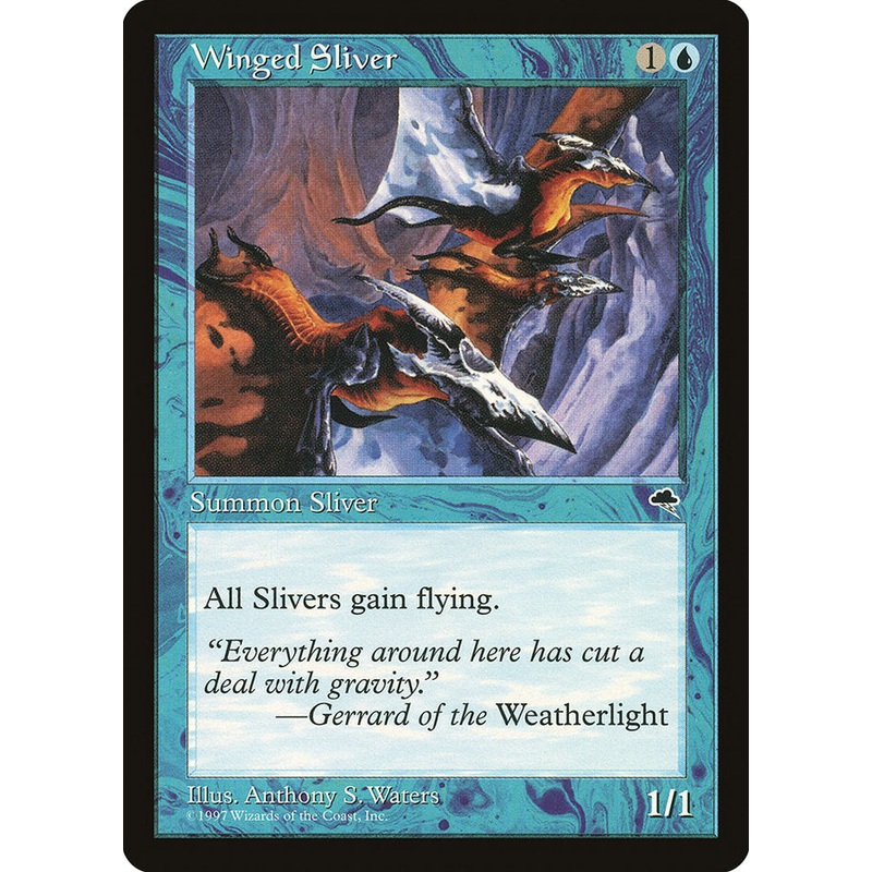Winged Sliver [Tempest]