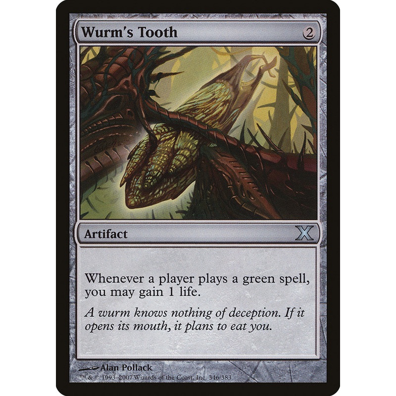Wurm's Tooth [Tenth Edition]