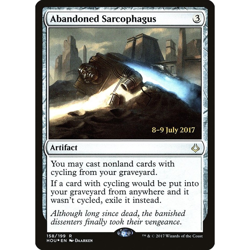 Abandoned Sarcophagus [Hour of Devastation Prerelease Promos]