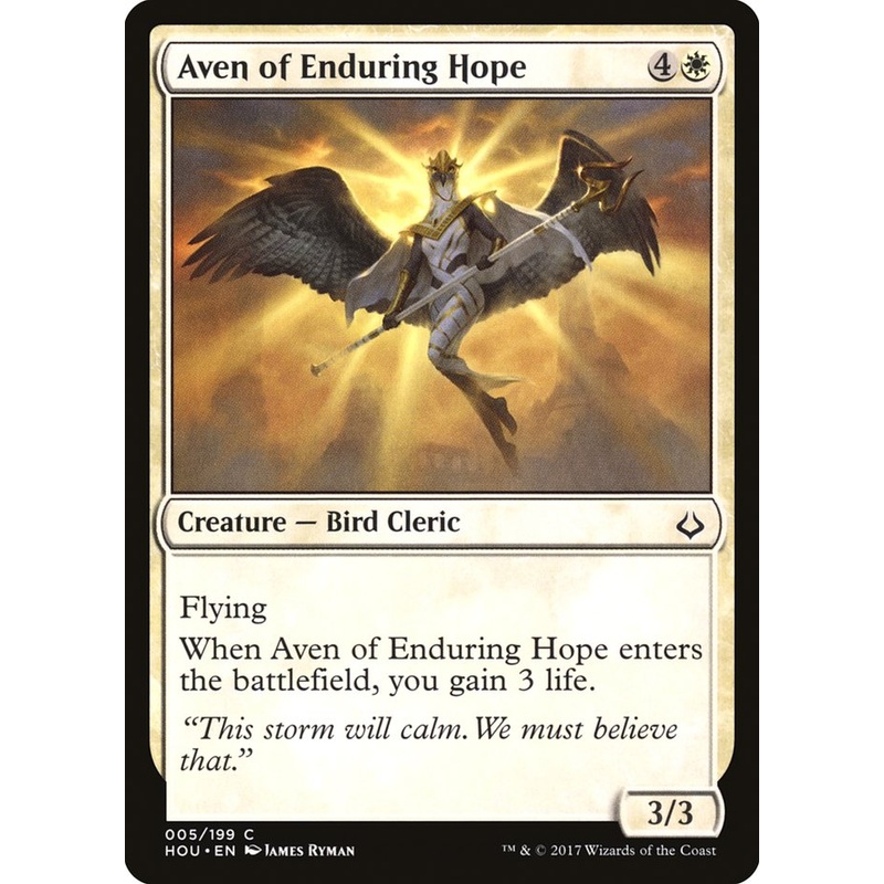 Aven of Enduring Hope [Hour of Devastation]