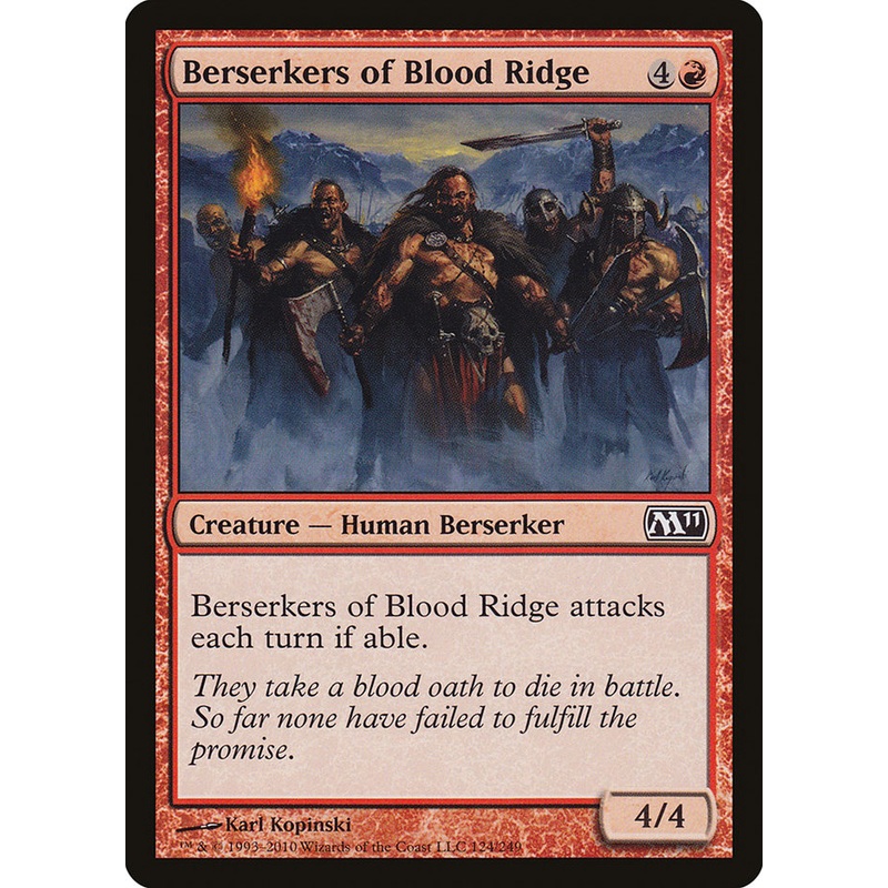 Berserkers of Blood Ridge [Magic 2011]