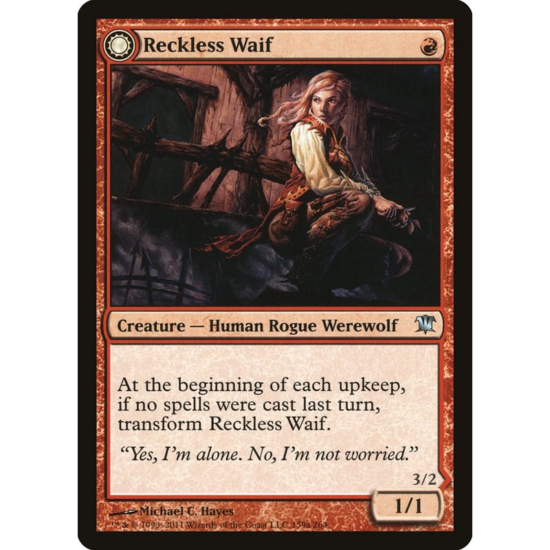 Reckless Waif // Merciless Predator [Innistrad]