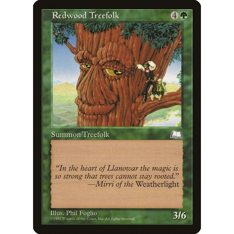 Redwood Treefolk [Weatherlight]